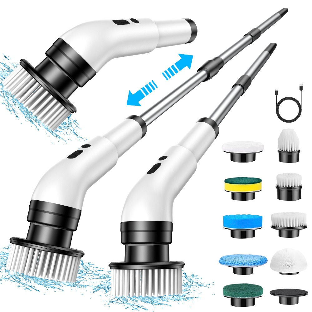 Power Scrub™ | Waterdicht, draadloos, inclusief 9 verwisselbare accessoires