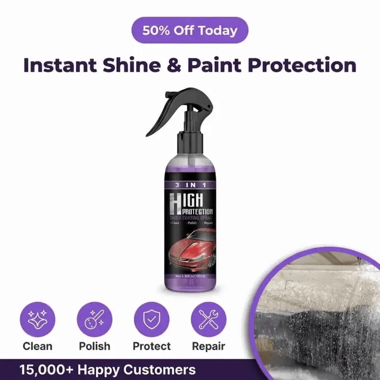 ShineGuard™ - 3-in-1 keramische coating voor auto's